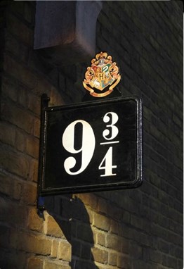Marcel Sanat Harry Potter Tren İstasyonu 9 3/4 (41x58)