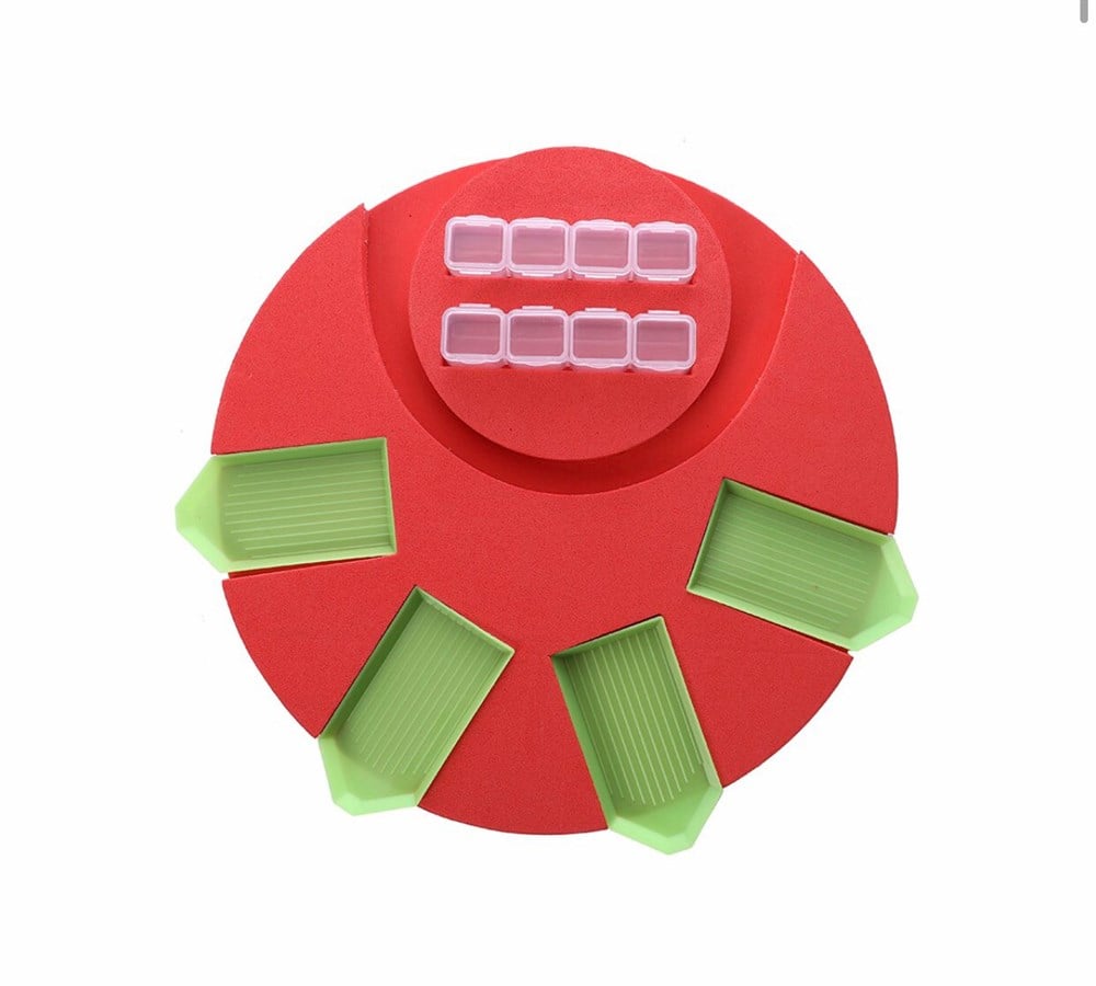 AKSESUARMarcel Sanat Elmas Mozaik Tablo & Diamond Painting TurkeyM201743AKYuvarlak Tabak Seti 27,5x27,5cm Marcel Sanat Elmas Mozaik Tablo 