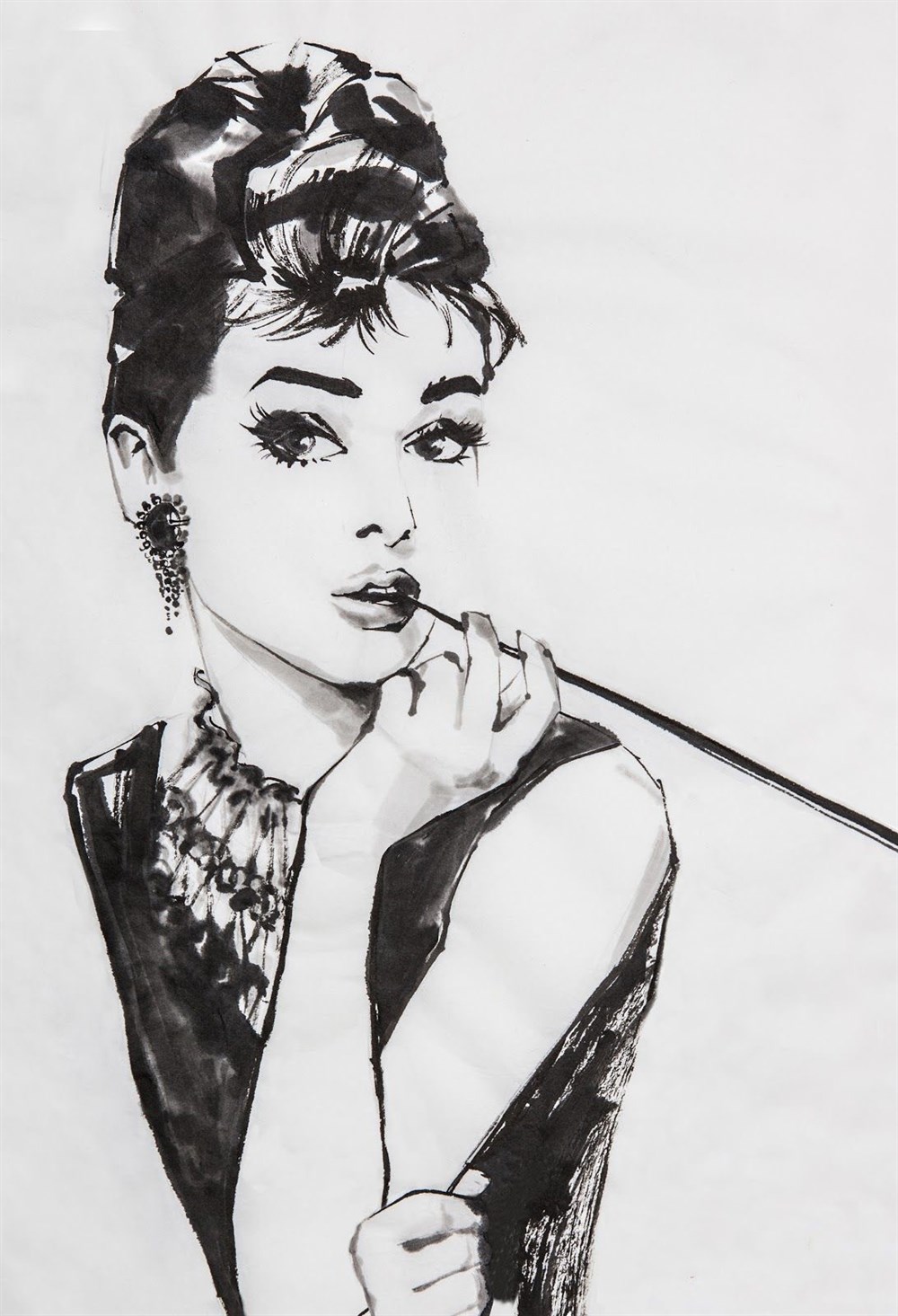 Audrey Hepburn Tablo 20x30