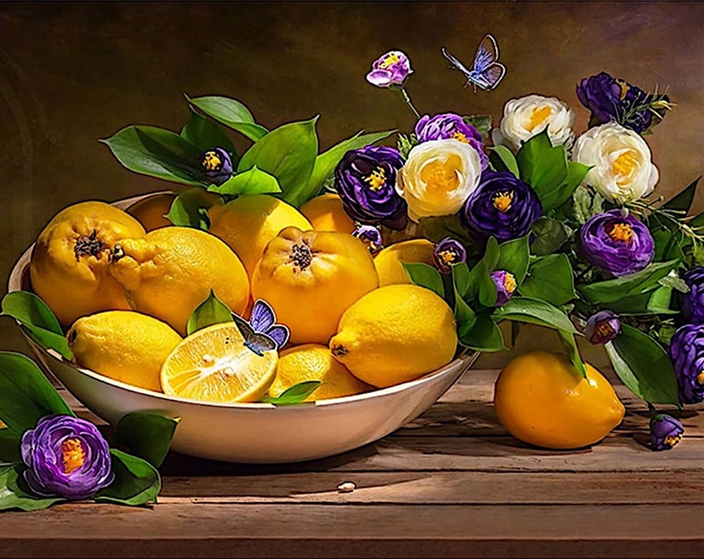 AYVA VE LİMON KASESİ