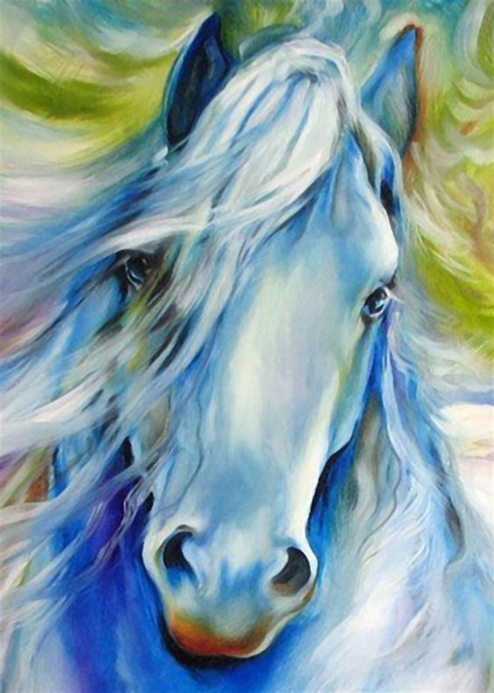 CANLILARMarcel Sanat Elmas Mozaik Tablo & Diamond Painting TurkeyM20173558Sihirli At Marcel Sanat Elmas Mozaik Tablo 48x69cm