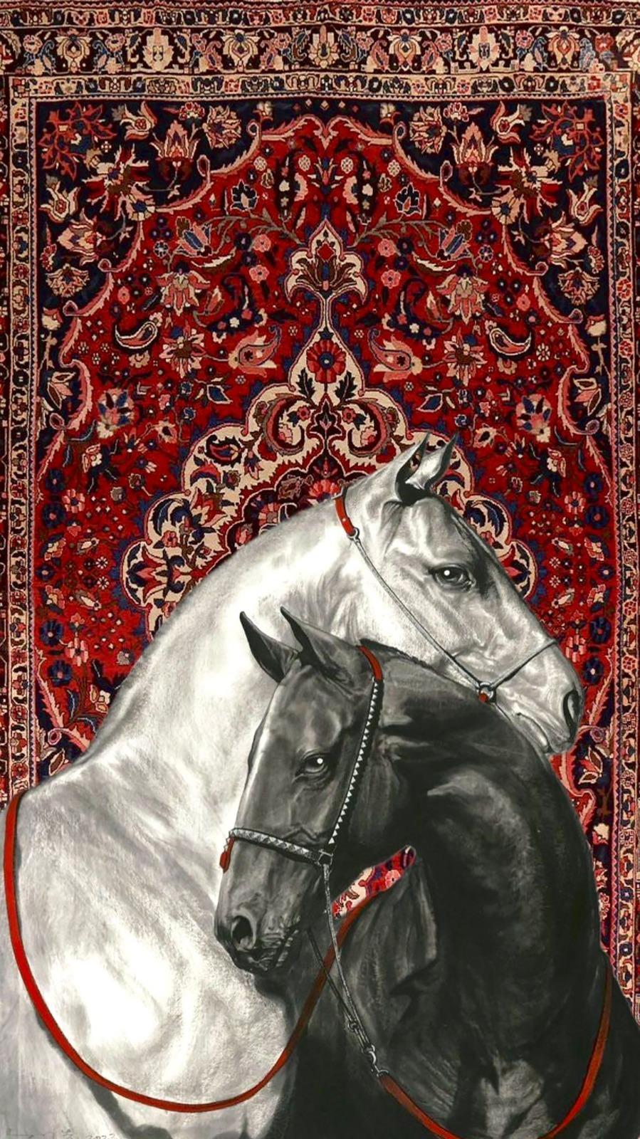 CANLIMarcel Sanat Elmas Mozaik Tablo & Diamond Painting TurkeyM2017ST1903Bozkırın Atları 41x73cm Marcel Sanat Elmas Mozaik Tablo