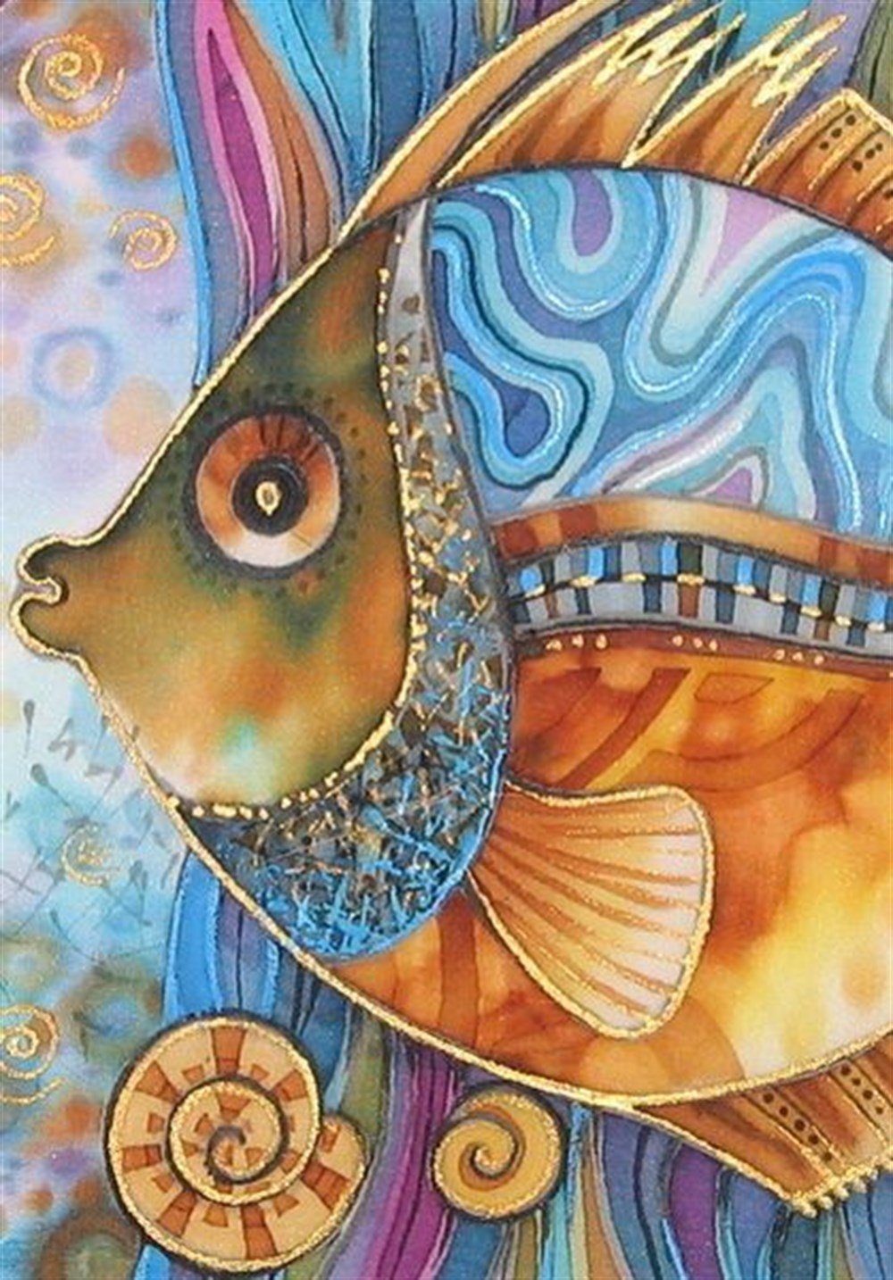 CANLIMarcel Sanat Elmas Mozaik Tablo & Diamond Painting TurkeyM20176285Güzel Balık Marcel Sanat Elmas Mozaik Tablo 41X58cm