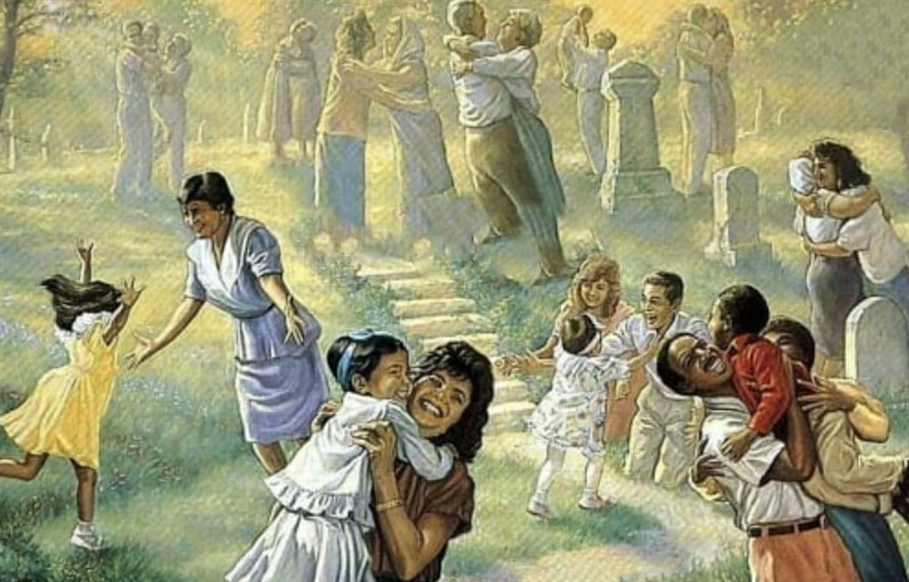 Cennette İlk Buluşma Marcel Elmas Mozaik Tablo 79x51cm