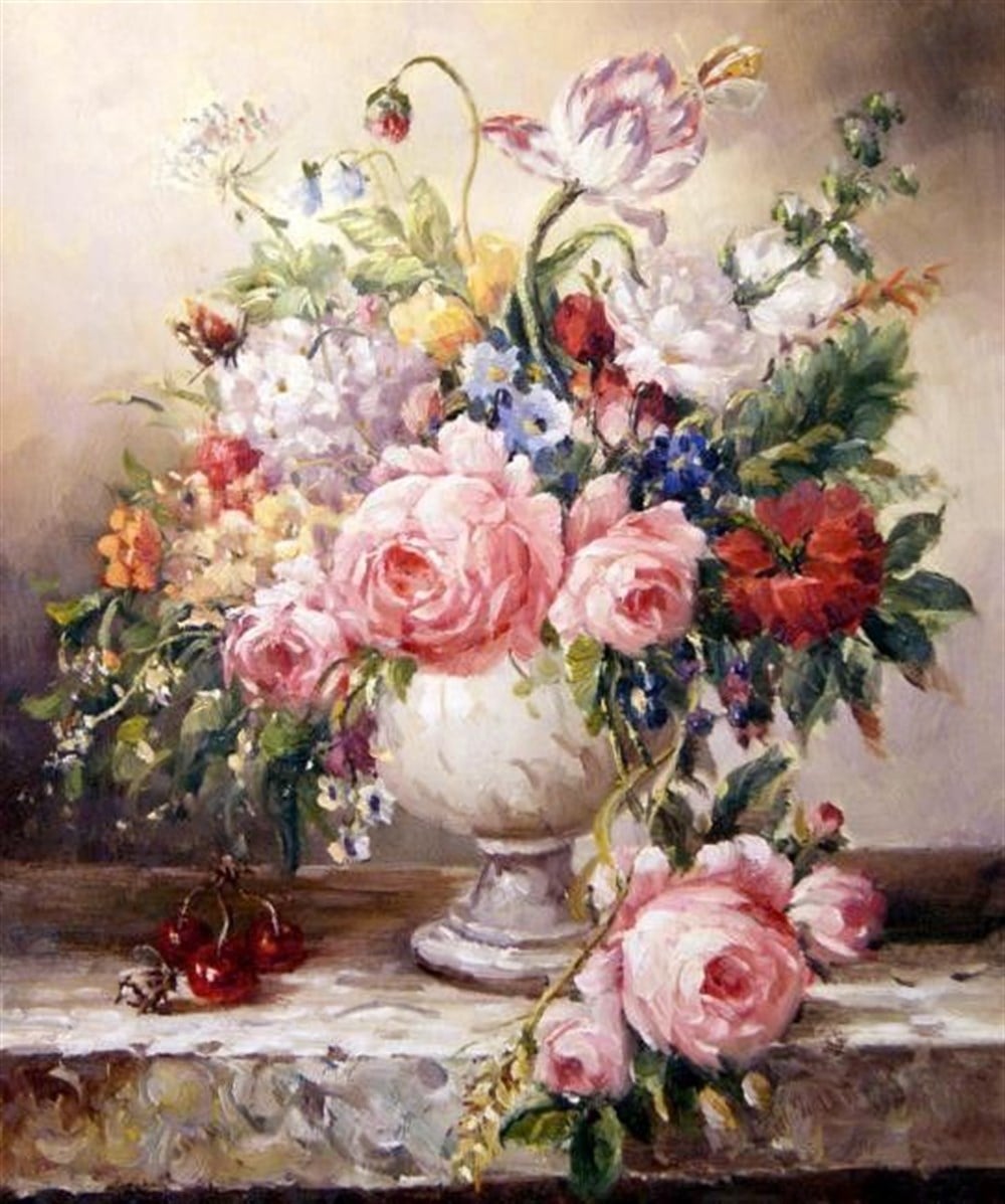 ÇİÇEK-AĞAÇMarcel Sanat Elmas Mozaik Tablo & Diamond Painting TurkeyM20173687Rengarenk Çiçekler Marcel Sanat Elmas Mozaik Tablo 61x74cm