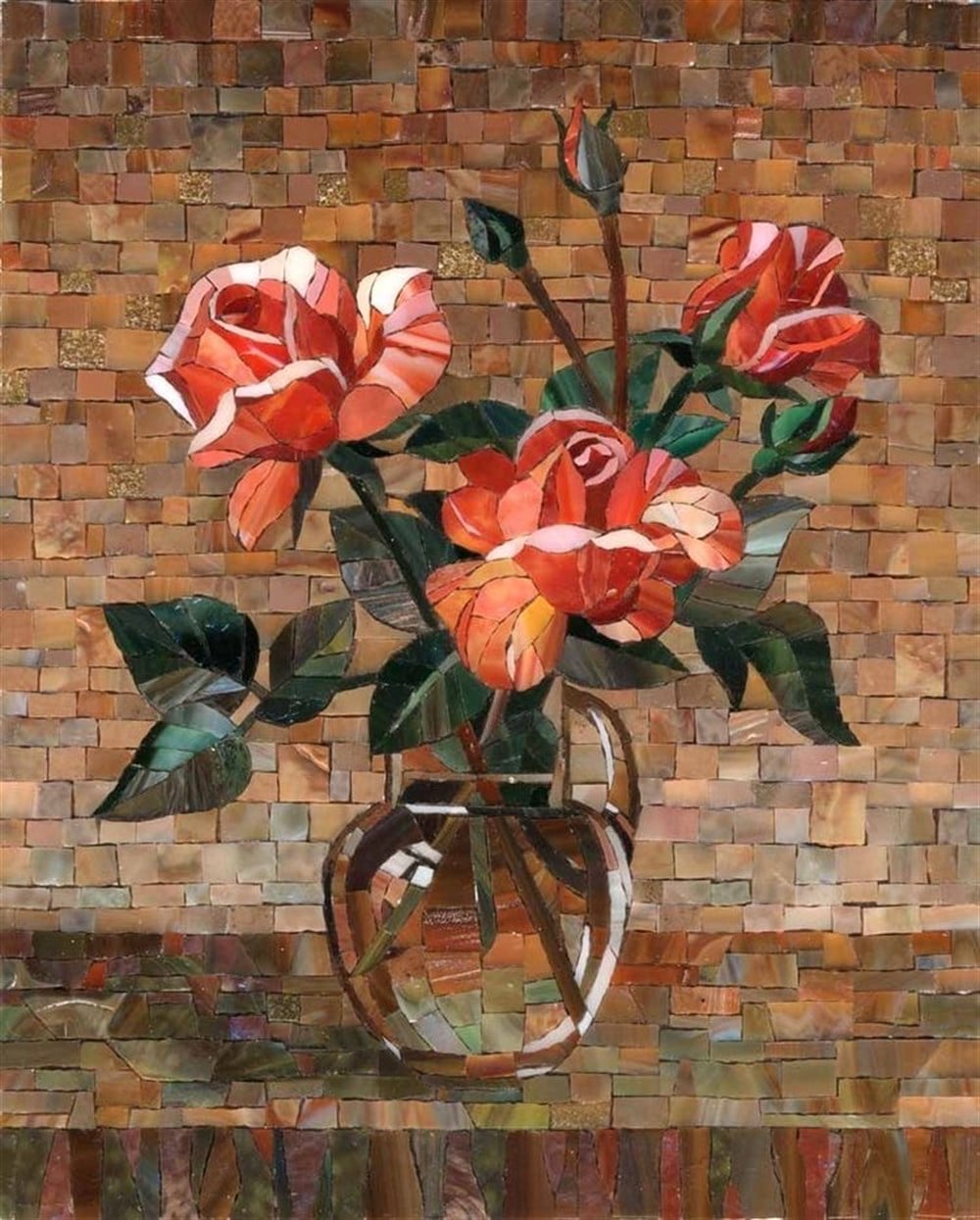 ÇİÇEK-AĞAÇMarcel Sanat Elmas Mozaik Tablo & Diamond Painting TurkeyM20174027Mozaik Çiçek Tablo Marcel Sanat Elmas Mozaik Tablo 43x53cm