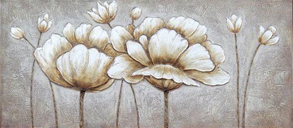 ÇİÇEK-AĞAÇMarcel Sanat Elmas Mozaik Tablo & Diamond Painting TurkeyM20173312Beyaz Çiçek Elmas Mozaik Tablo 95x42cm