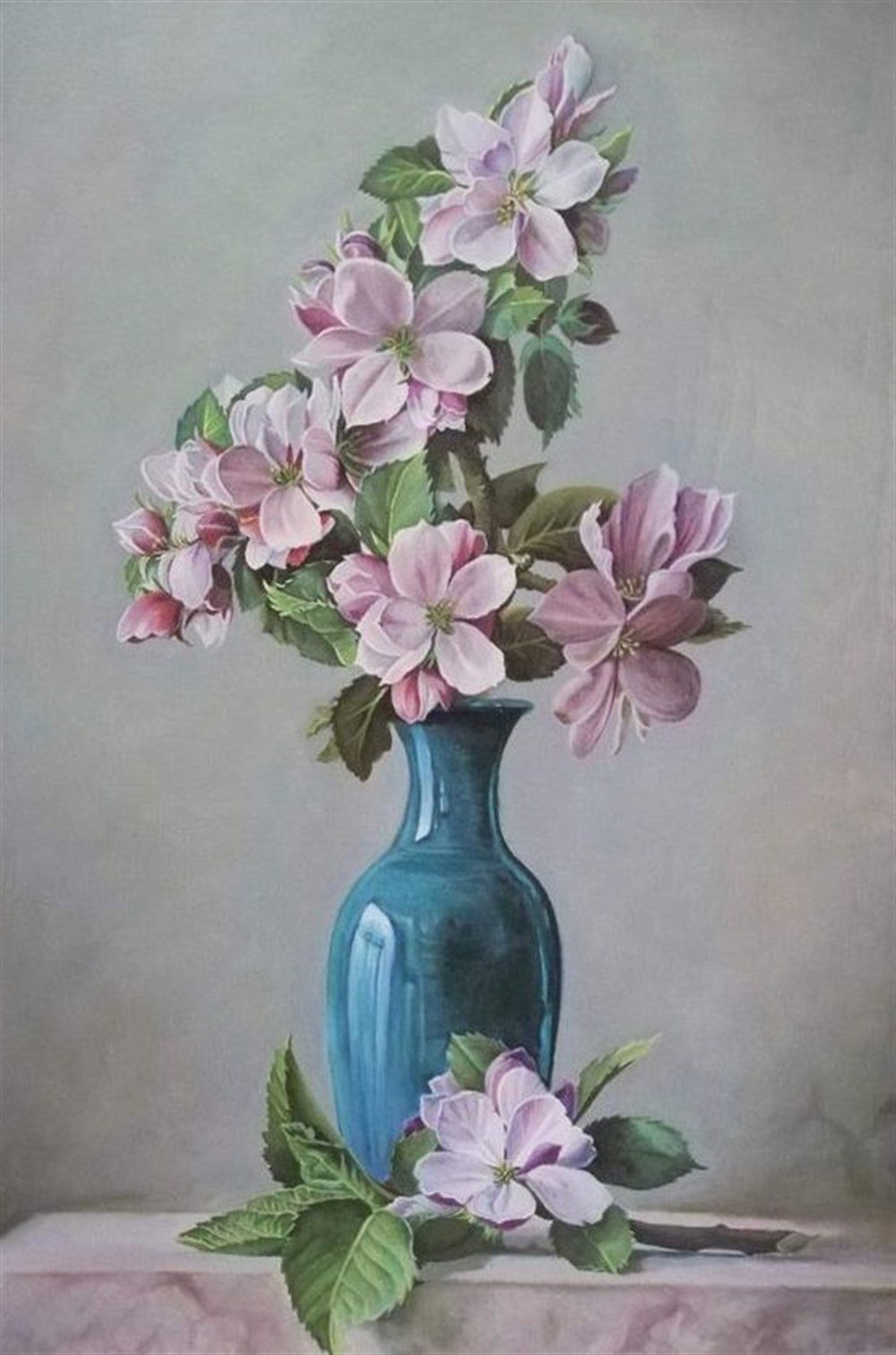 ÇİÇEKMarcel Sanat Elmas Mozaik Tablo & Diamond Painting TurkeyM20176126Yeşil Vazodaki Pembe Çiçekler Marcel Sanat Elmas Mozaik Tablo 48x71cm