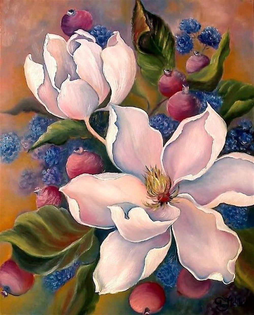 ÇİÇEKMarcel Sanat Elmas Mozaik Tablo & Diamond Painting TurkeyM20176597Beyaz Çiçekler Marcel Sanat Elmas Mozaik Tablo 41X51cm