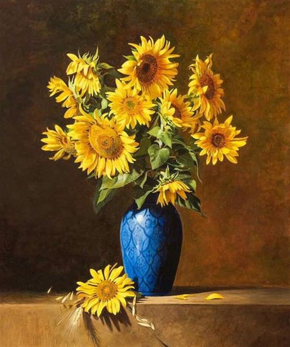 ÇİÇEKMarcel Sanat Elmas Mozaik Tablo & Diamond Painting TurkeyM20176309Ayçiçekleri Marcel Sanat Elmas Mozaik Tablo 41X51cm