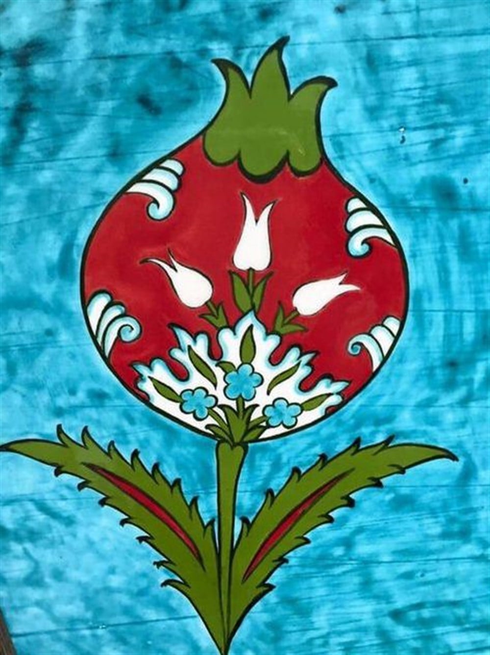 DESENMarcel Sanat Elmas Mozaik Tablo & Diamond Painting TurkeyM20176085Çini desen Marcel Sanat Elmas Mozaik Tablo 38X51cm
