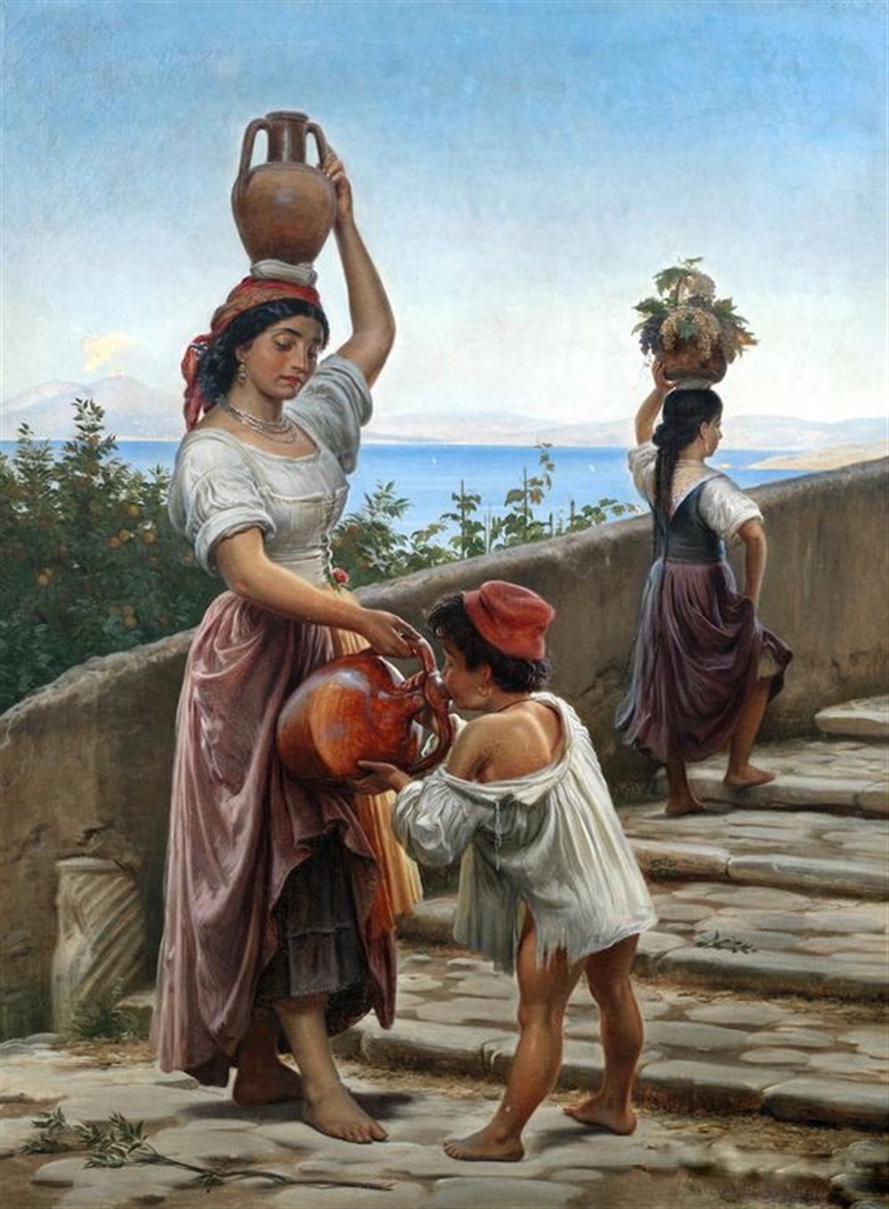 KLASİKMarcel Sanat Elmas Mozaik Tablo & Diamond Painting TurkeyM20176141Testiden Su İçen Çocuk Marcel Sanat Elmas Mozaik Tablo 66X91cm