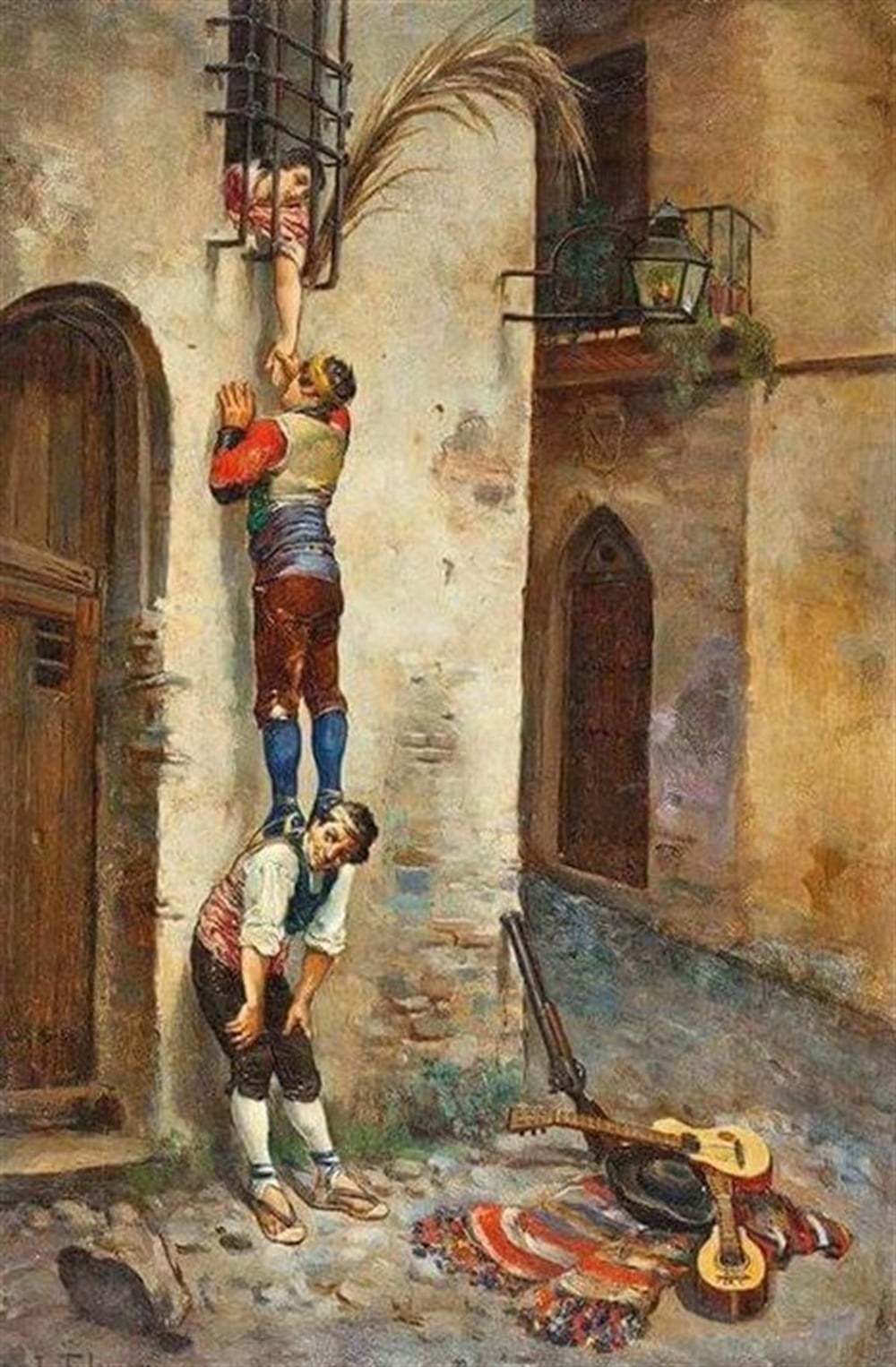 KLASİKMarcel Sanat Elmas Mozaik Tablo & Diamond Painting TurkeyM20176237Sokak Çalgıcıları Marcel Sanat Elmas Mozaik Tablo 41X61cm