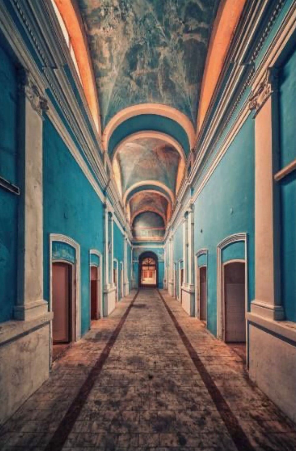 KLASİKMarcel Sanat Elmas Mozaik Tablo & Diamond Painting TurkeyM20174024Mavi Koridor Marcel Sanat Elmas Mozaik Tablo 41X61cm