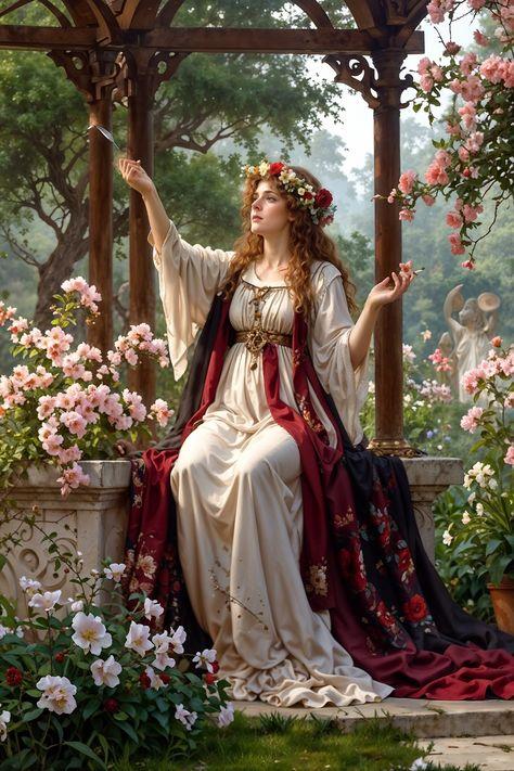 KLASİKMarcel Sanat Elmas Mozaik Tablo & Diamond Painting TurkeyM20176899Bahçedeki Kadın 43X66cm-Marcel Sanat Elmas Mozaik Tablo