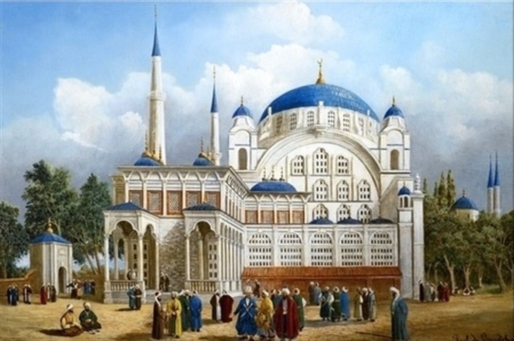 MANZARAMarcel Sanat Elmas Mozaik Tablo & Diamond Painting TurkeyM20174283Nusretiye Camii Marcel Sanat Elmas Mozaik Tablo 