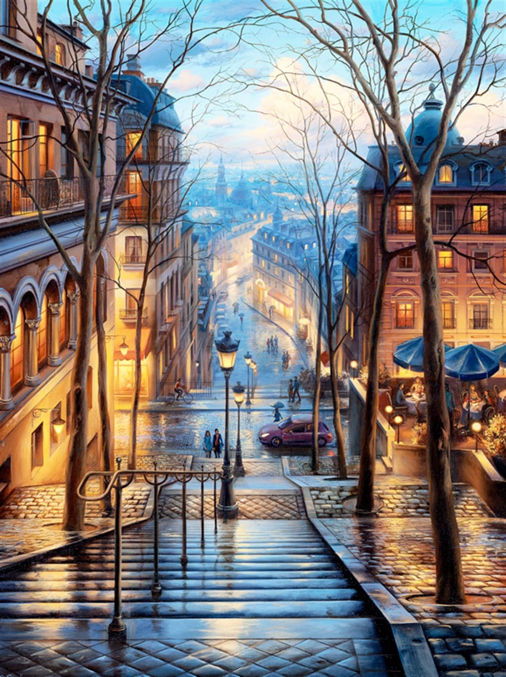 MANZARAMarcel Sanat Elmas Mozaik Tablo & Diamond Painting TurkeyM20174296Sonbahar Günü Marcel Sanat Elmas mozaik Tablo 43x58cm