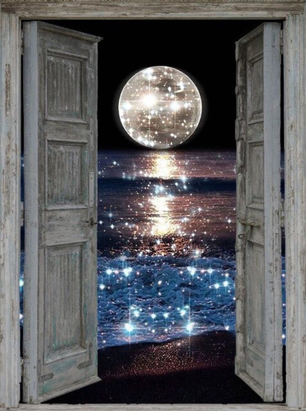 MANZARAMarcel Sanat Elmas Mozaik Tablo & Diamond Painting TurkeyM20176699Mucize Gece Marcel Sanat Elmas Mozaik Tablo 53X74cm