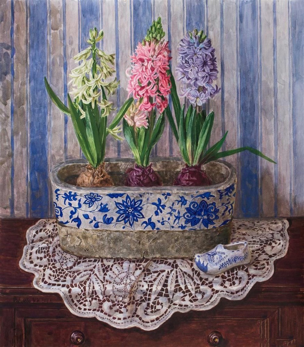 Marcel Çiçek Elmas Mozaik Tablo 48x56cm