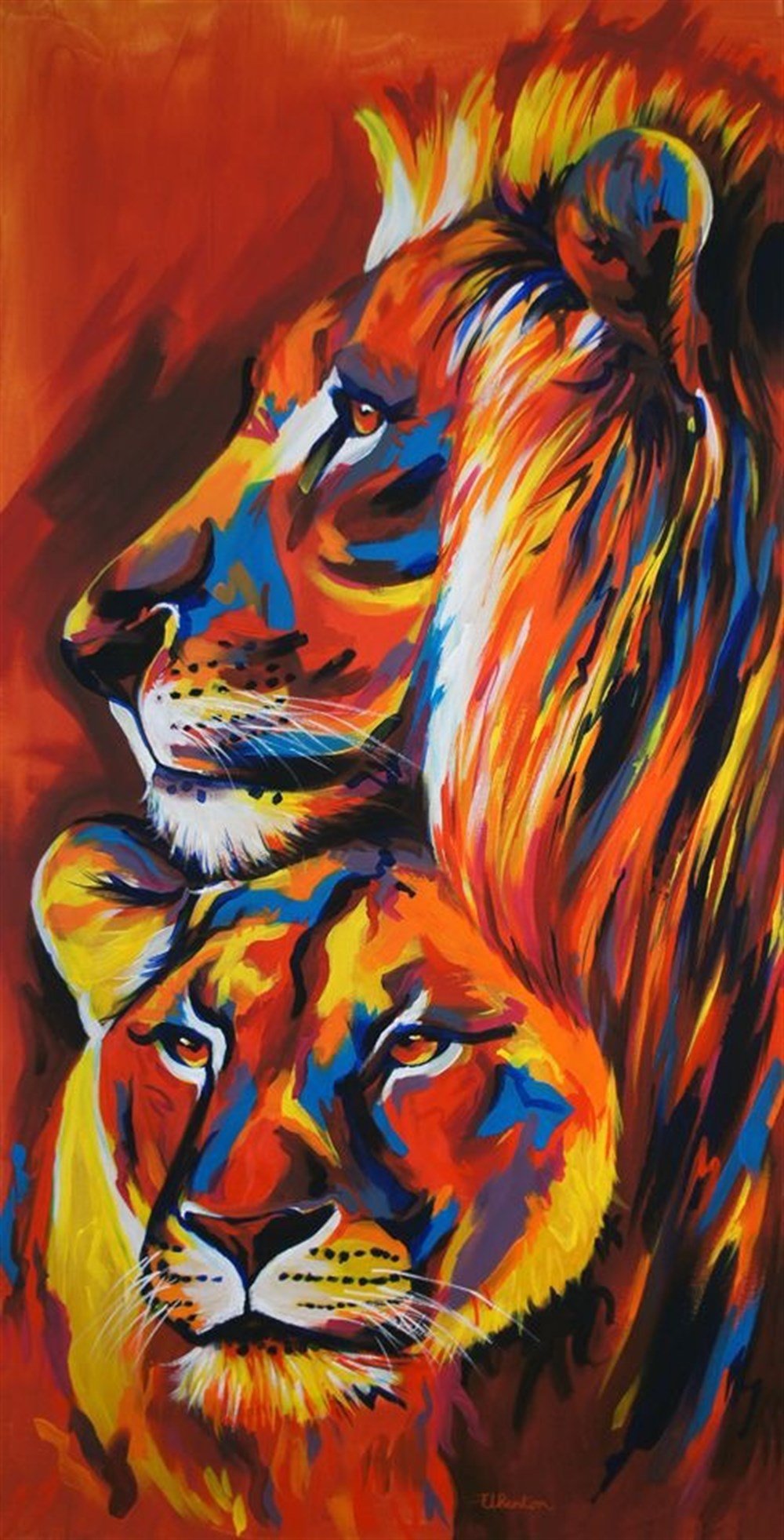 Marcel Elmas Mozaik Tablo 25x51cm