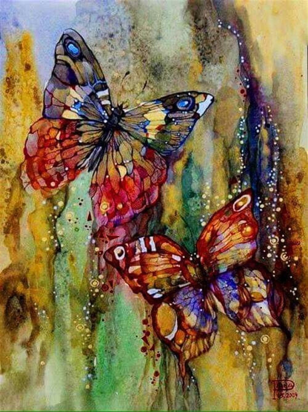 Marcel Elmas Mozaik Tablo 48x64cm