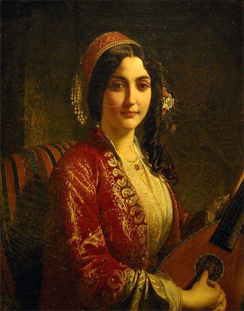 Marcel Kristal Klasik Serisi Elmas Mozaik Tablo 46x58cm