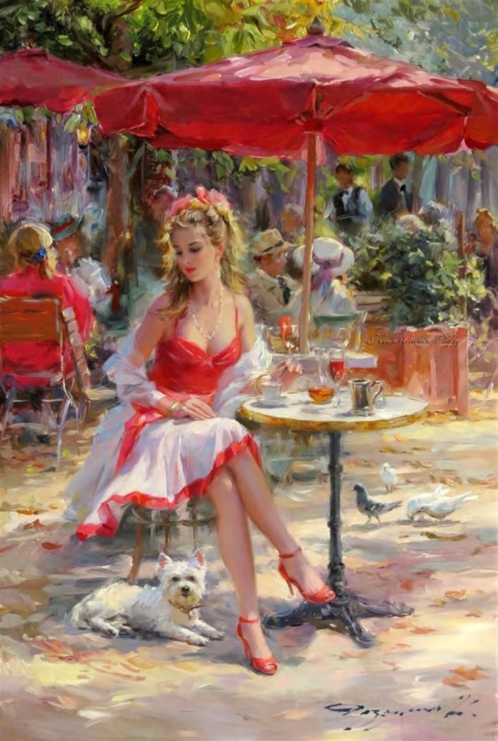 Marcel Kristal Klasik Serisi Elmas Mozaik Tablo 43x66cm