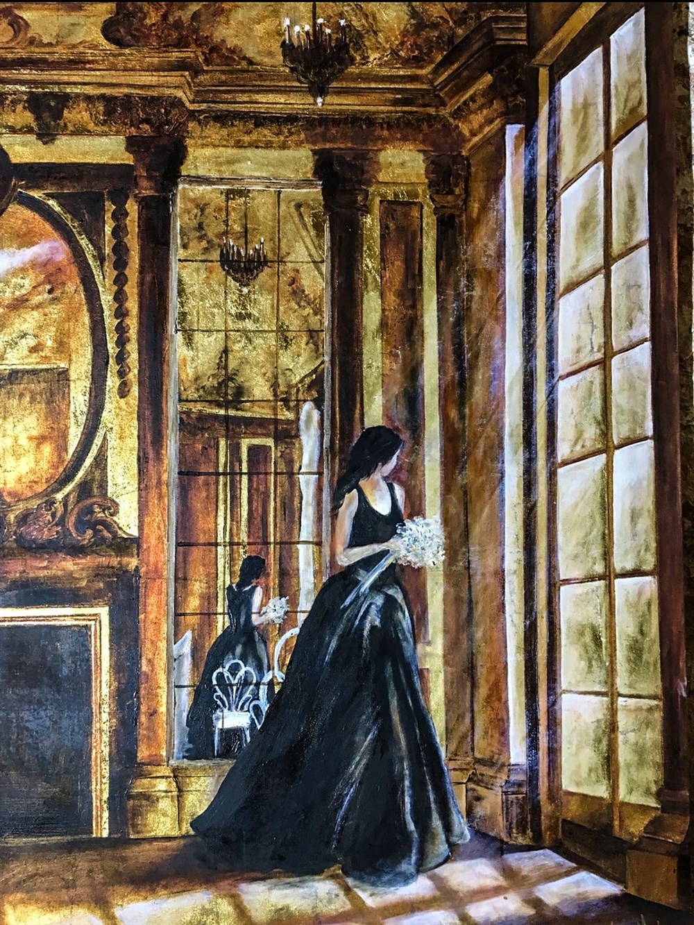 Marcel Kristal Klasik Serisi Elmas Mozaik Tablo 38x51cm
