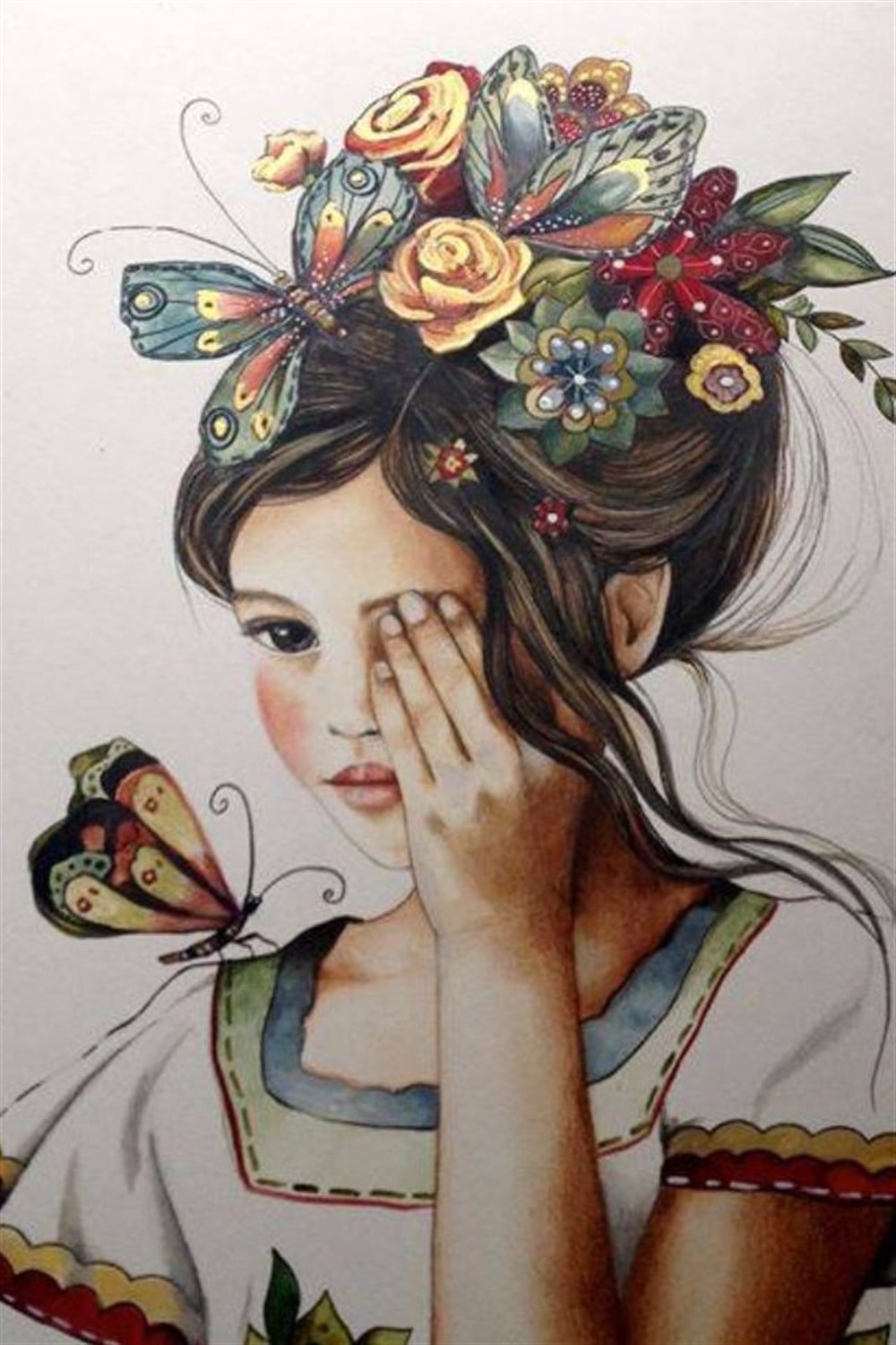 Marcel Modern Elmas Mozaik Tablo 38x56cm