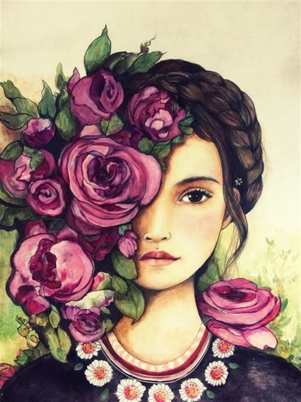 Marcel Modern Elmas Mozaik Tablo 41x53cm