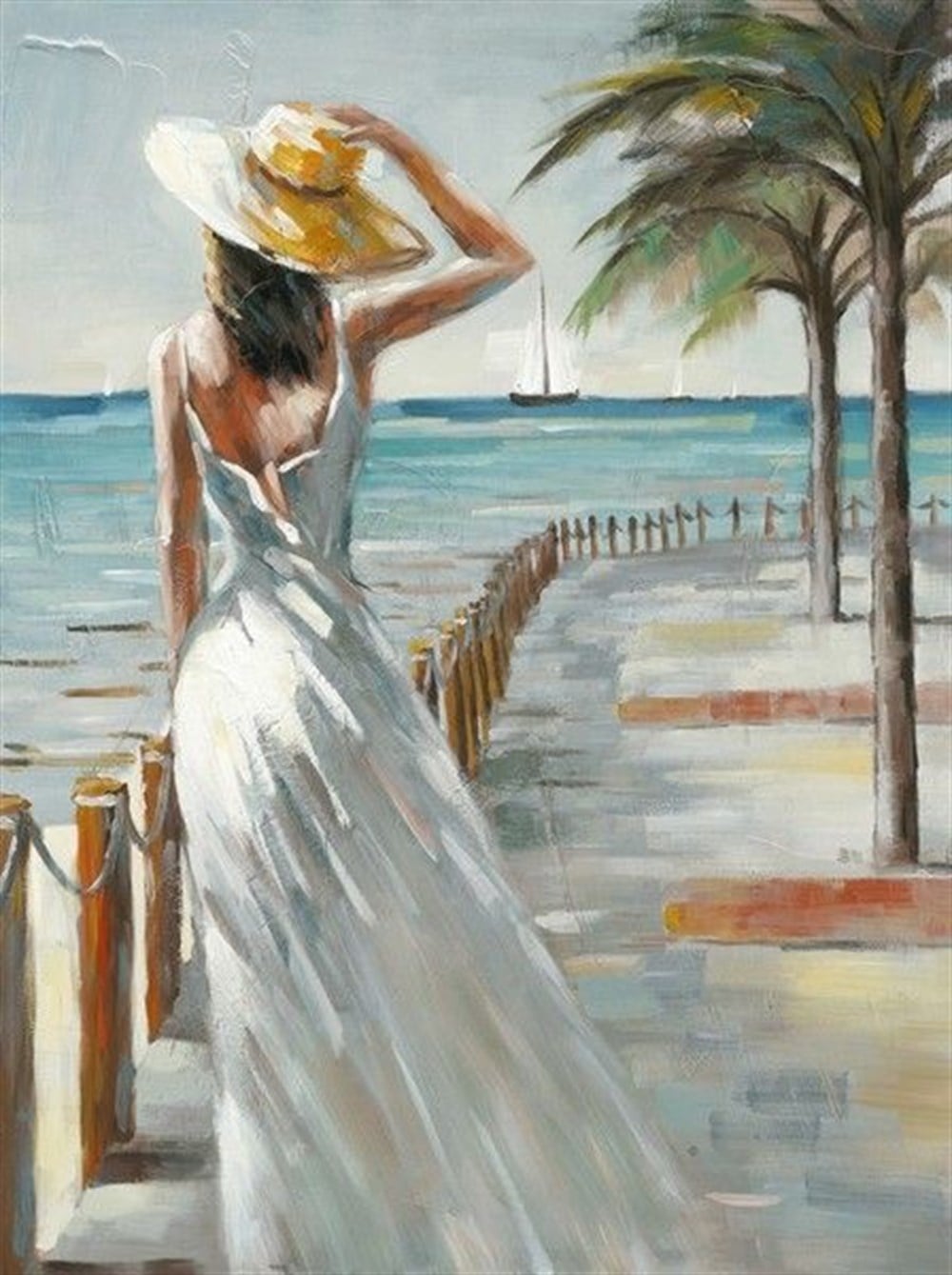 Marcel Modern Elmas Mozaik Tablo 41x53cm