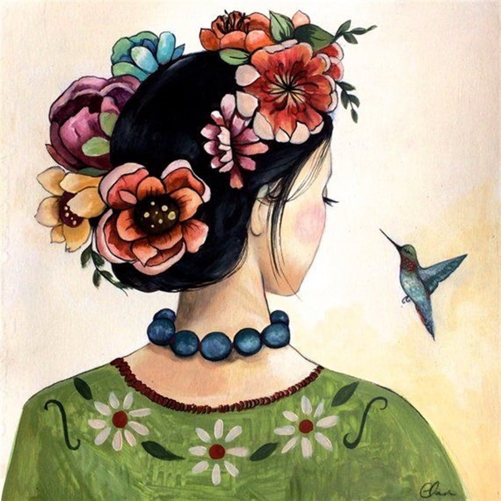 Marcel Modern Serisi Elmas Mozaik Tablo 51x51cm