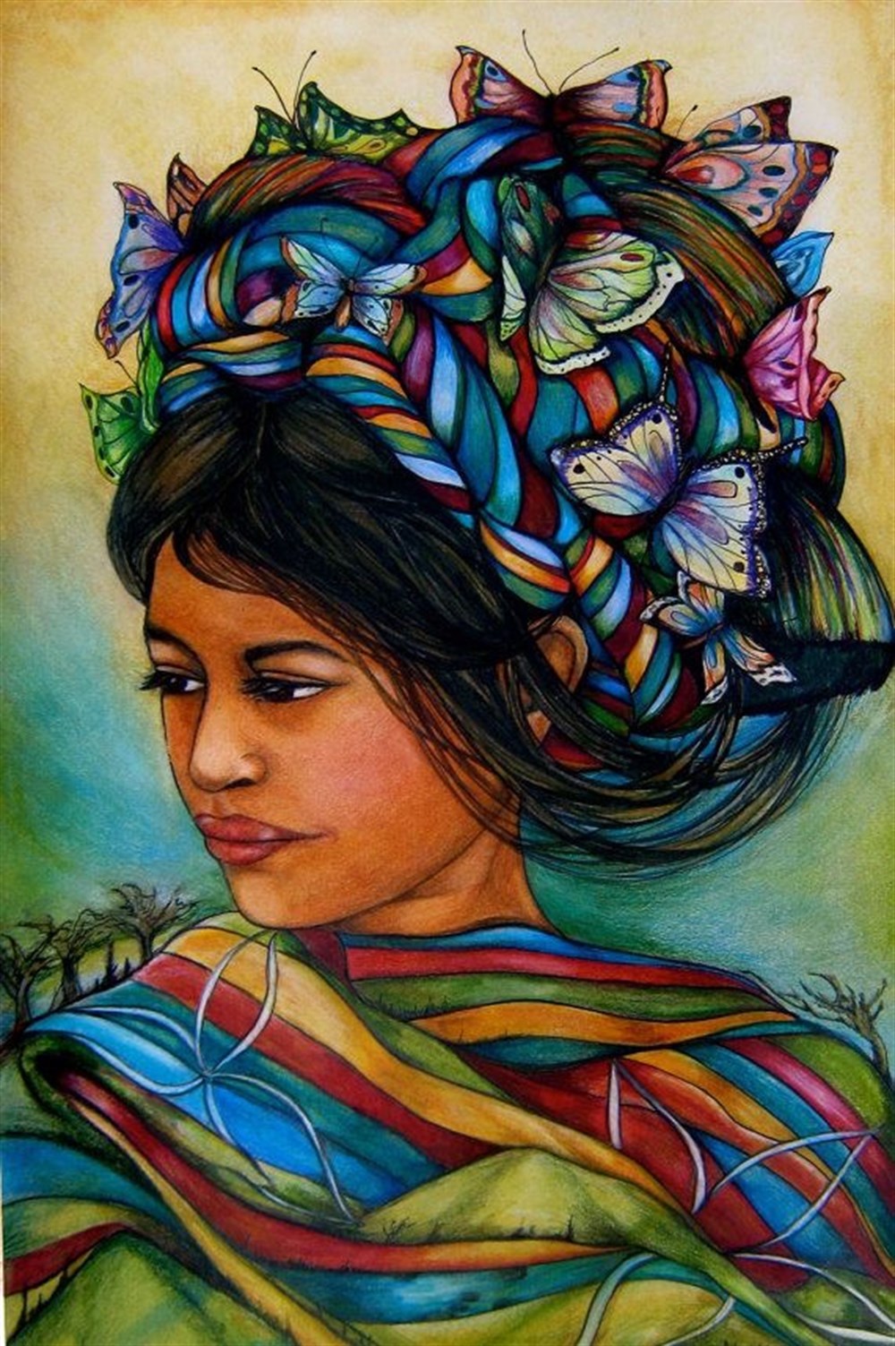 Marcel Modern Serisi Elmas Mozaik Tablo 38X56cm