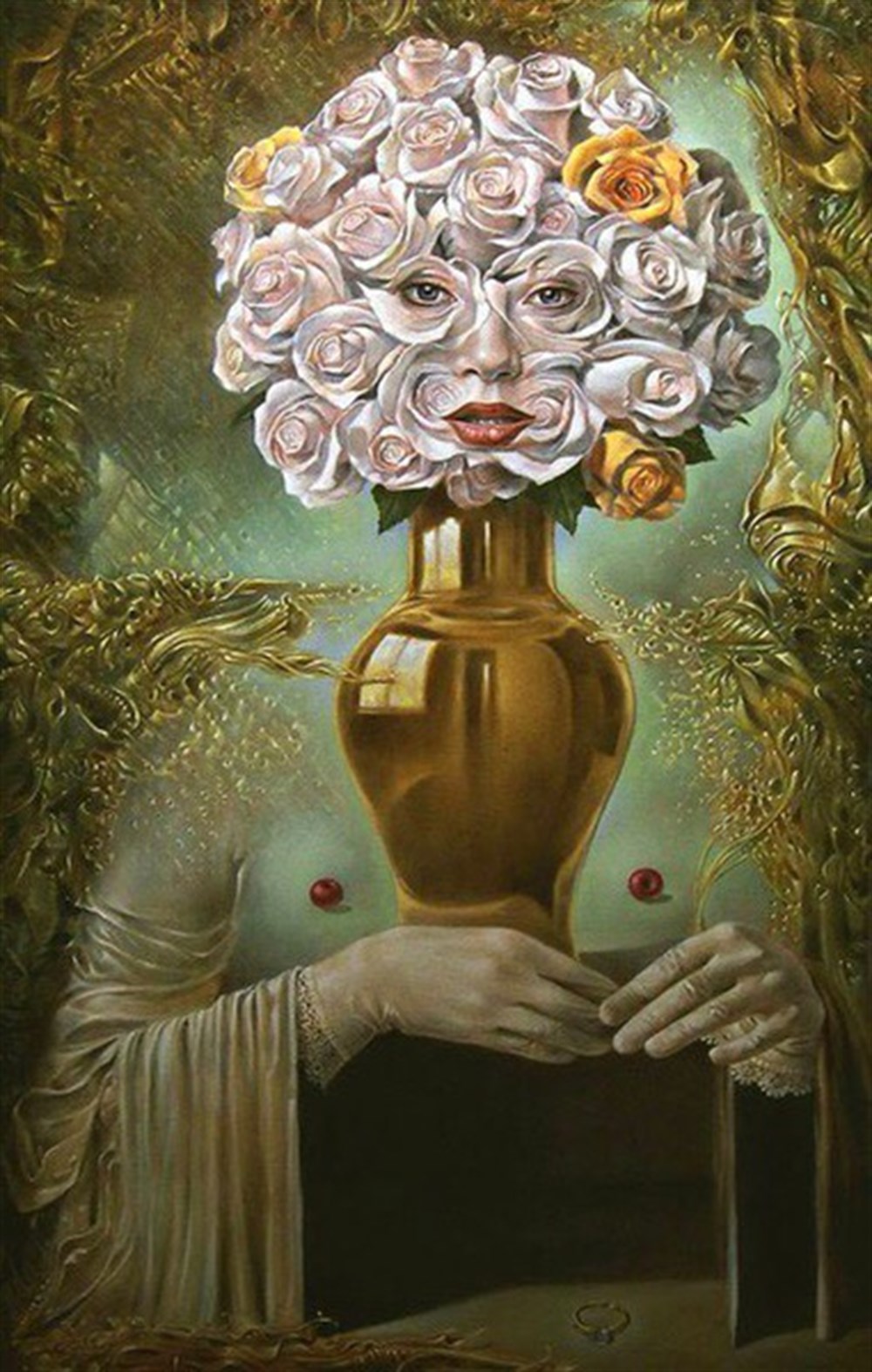 Marcel Özel Seri Modern Elmas Mozaik Tablo 38x61cm