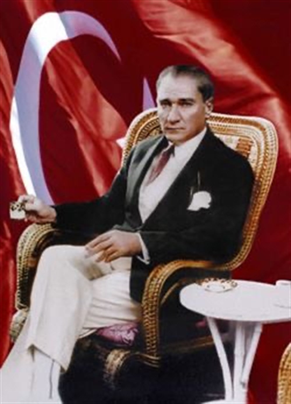 Marcel Sanat Atatürk Elmas Mozaik Tablo 40x55cm