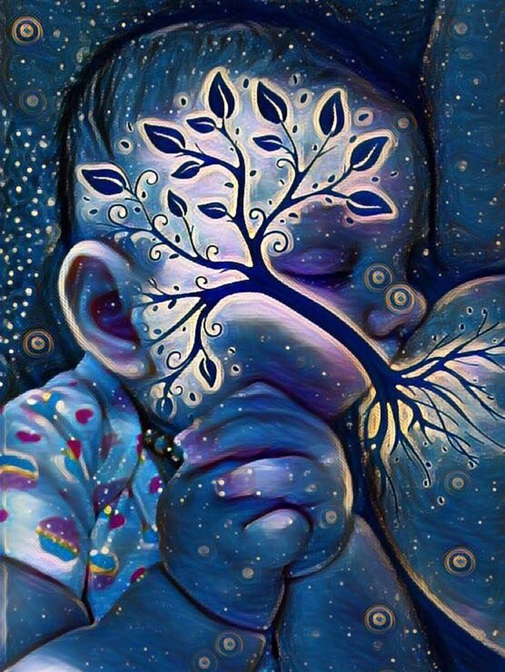 Marcel Sanat Bebek resmi(43x58)