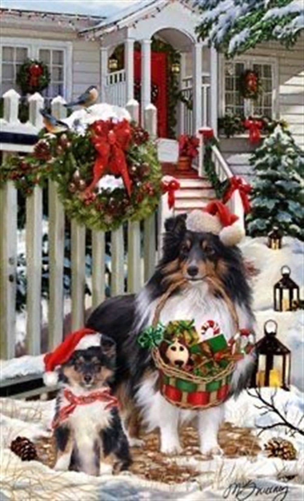 Marcel Sanat Elmas Mozaik Puzzle Tablo Yılbaşı Serisi 38x60 cm