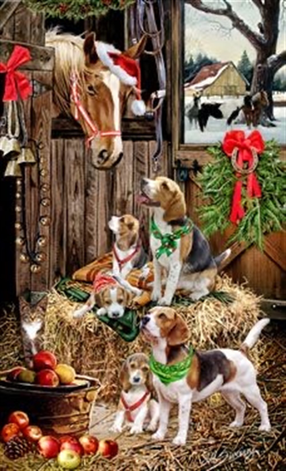 Marcel Sanat Elmas Mozaik Puzzle Tablo Yılbaşı Serisi 41x66 cm