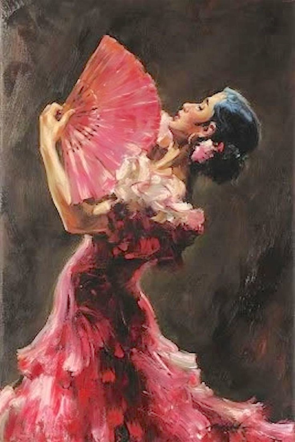 Marcel Sanat Ispanyol Karmen Serisi Elmas Mozaik Tablo 41x61cm