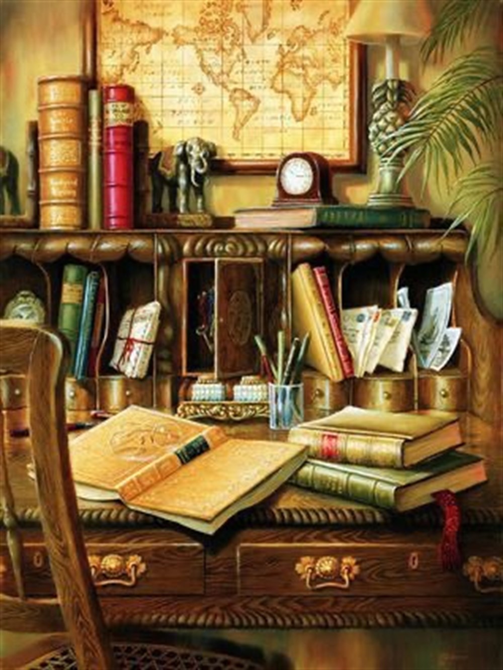 Marcel Sanat Özel Home Serisi Elmas Mozaik Tablo 43x56cm