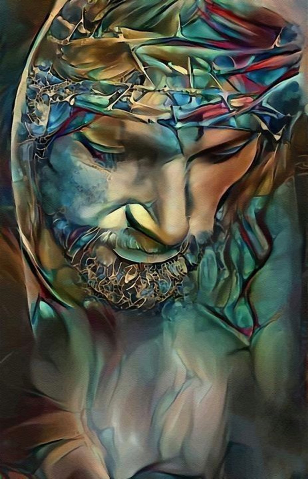 MODERNMarcel Sanat Elmas Mozaik Tablo & Diamond Painting TurkeyM20174269HZ.İsa Marcel Sanat Elmas Mozaik Tablo 33X51cm