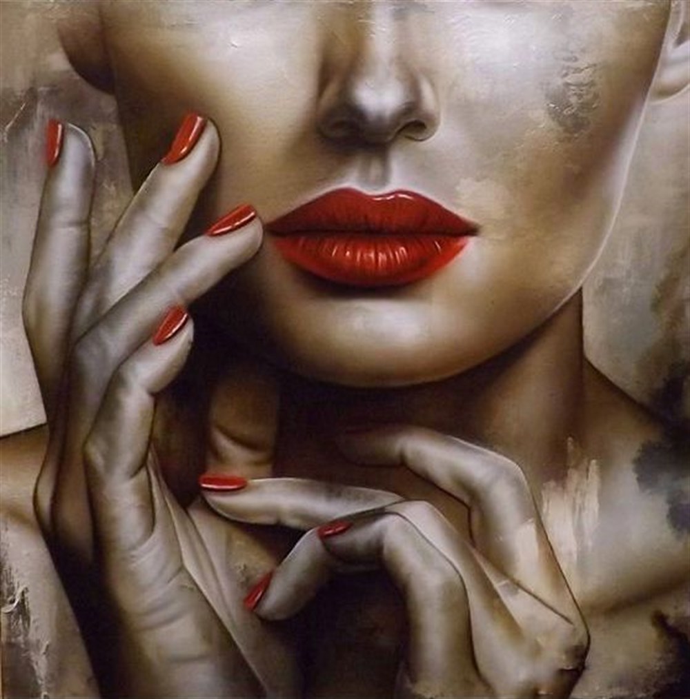 MODERNMarcel Sanat Elmas Mozaik Tablo & Diamond Painting TurkeyM20174120Bronz Kadın Marcel Sanat Elmas Mozaik Tablo 48X51cm