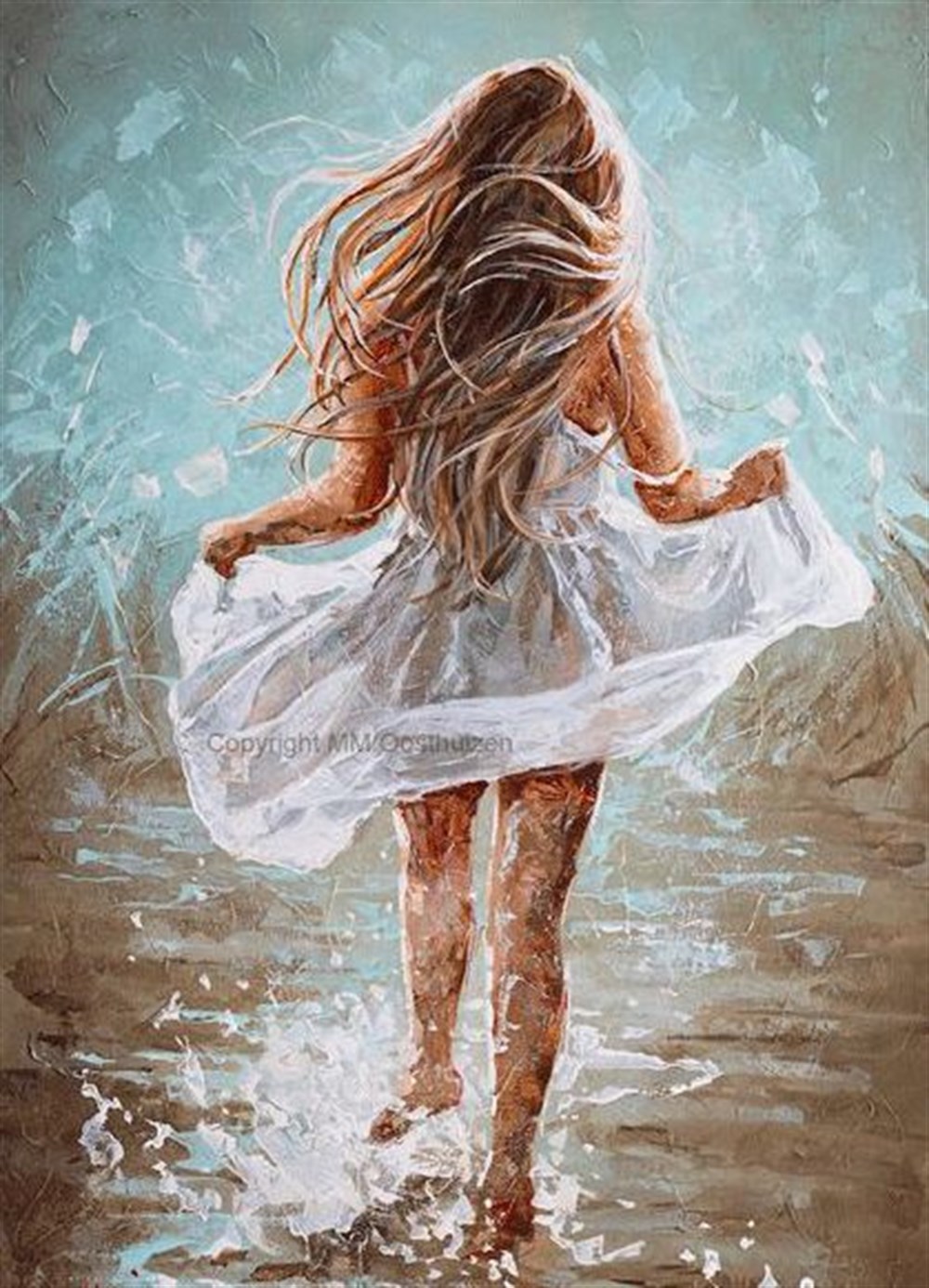 MODERNMarcel Sanat Elmas Mozaik Tablo & Diamond Painting TurkeyM20176596Eteklerim Uçuş Uçuş  Marcel Sanat Elmas Mozaik Tablo  51x69cm