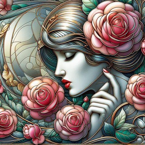 MODERNMarcel Sanat Elmas Mozaik Tablo & Diamond Painting TurkeyM20177006Kadın 50X50cm-Marcel Sanat Elmas Mozaik Tablo