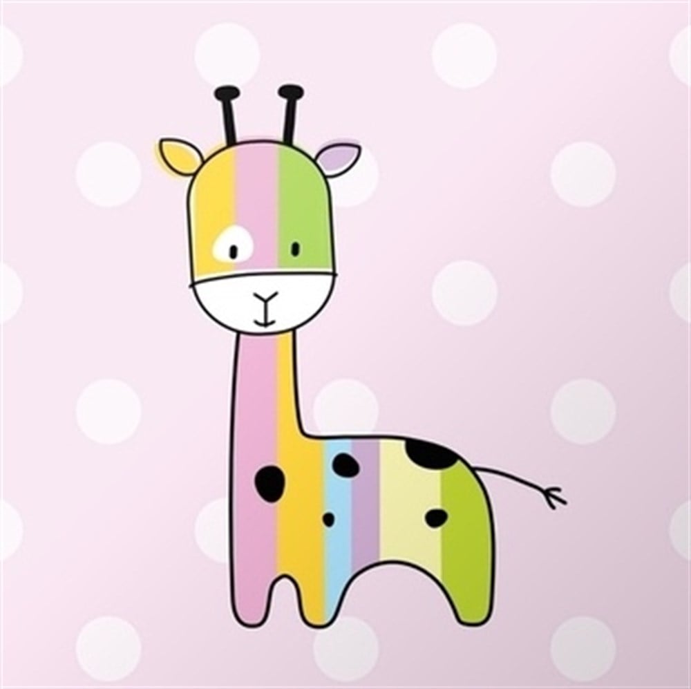 MODERNMarcel Sanat Elmas Mozaik Tablo & Diamond Painting TurkeyM20176160Bebek Zürafa Marcel Sanat Elmas Mozaik Tablo 43x43cm