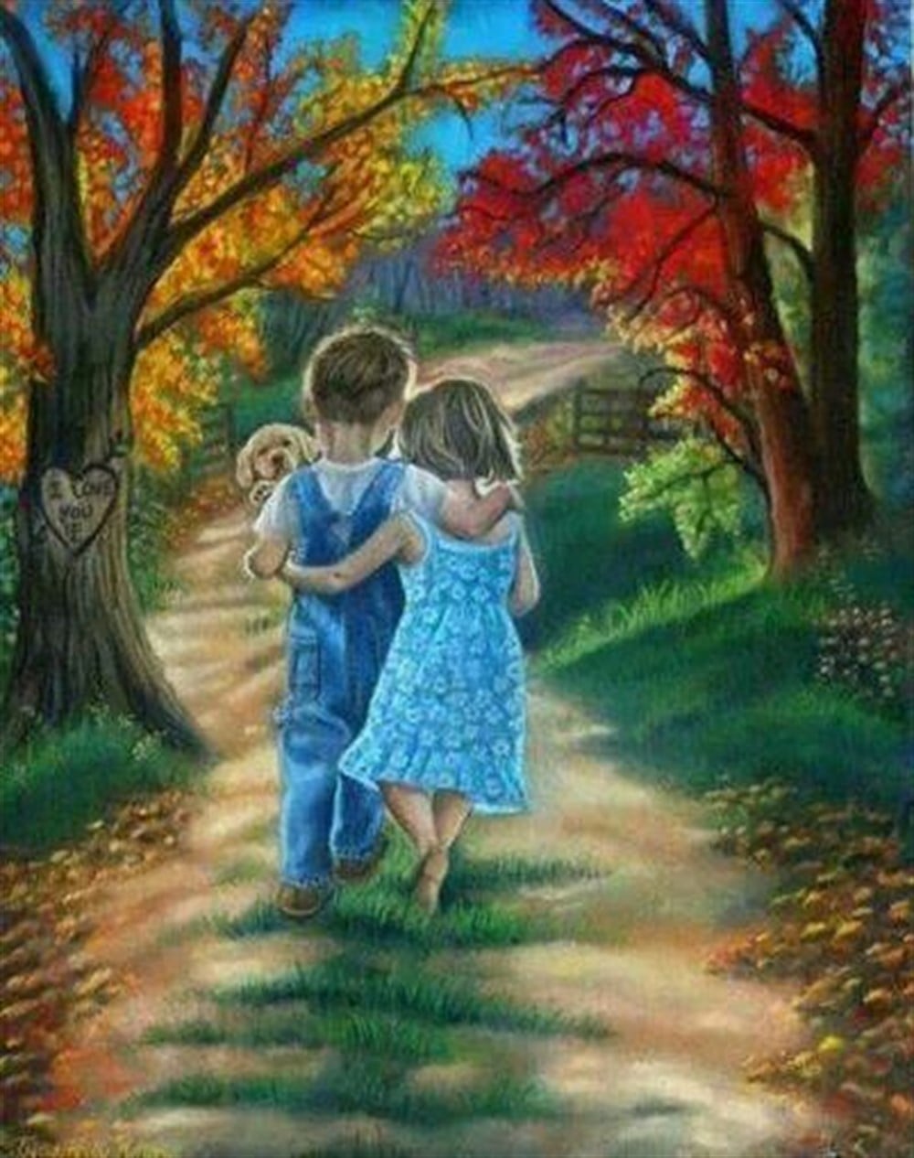 MODERNMarcel Sanat Elmas Mozaik Tablo & Diamond Painting TurkeyM20176193Üç Dost Marcel Sanat Elmas Mozaik Tablo 41x51cm