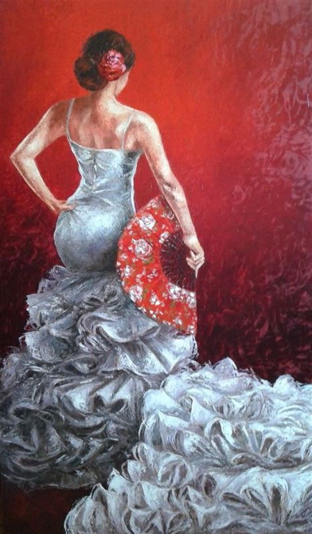 MODERNMarcel Sanat Elmas Mozaik Tablo & Diamond Painting TurkeyM20176717Dansçı Kadın Marcel Sanat Elmas Mozaik Tablo 26x61cm