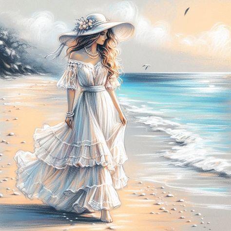 MODERNMarcel Sanat Elmas Mozaik Tablo & Diamond Painting TurkeyM20176877Kadın 50X50cm-Marcel Sanat Elmas Mozaik Tablo