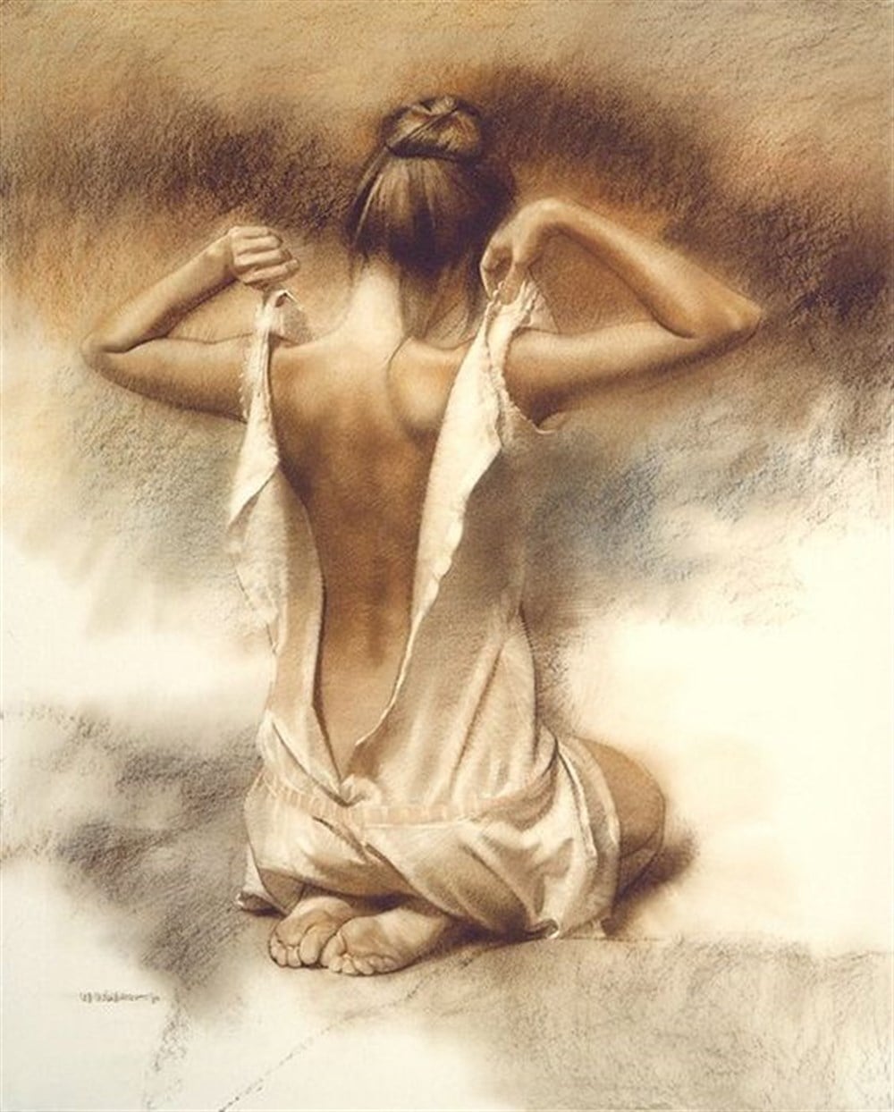 MODERNMarcel Sanat Elmas Mozaik Tablo & Diamond Painting TurkeyM20173869Yerde Oturan Kadın Marcel Sanat Elmas Mozaik Tablo 41X51cm