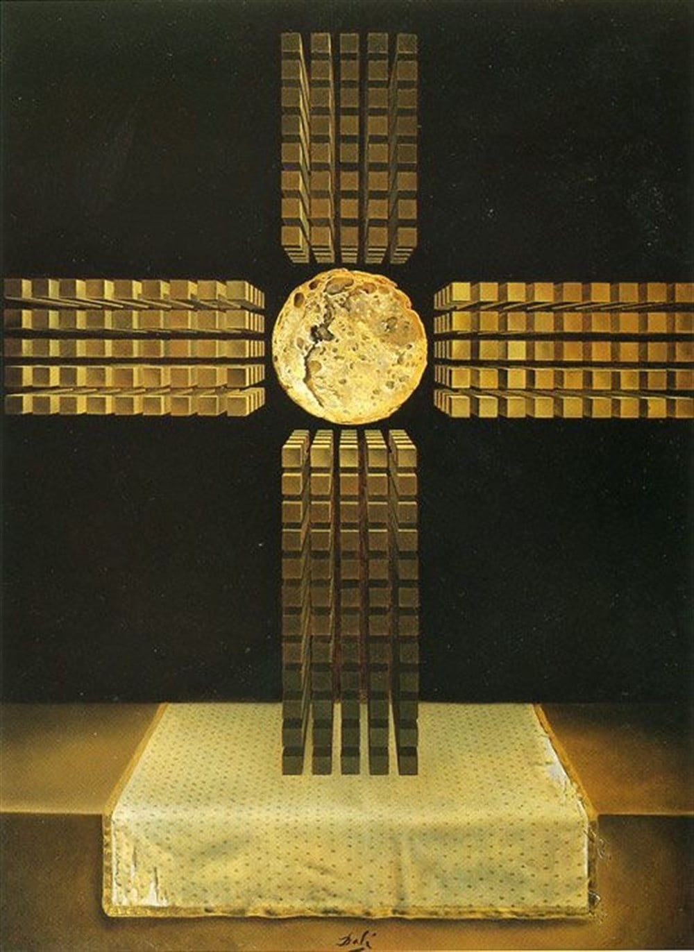 Salvador Dali Nükleer Haç Tablosu 46x61cm